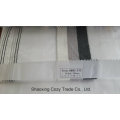 New Popular Project Stripe Organza Voile Sheer Curtain Fabric 0082133